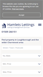 Mobile Screenshot of hamletsletting.co.uk